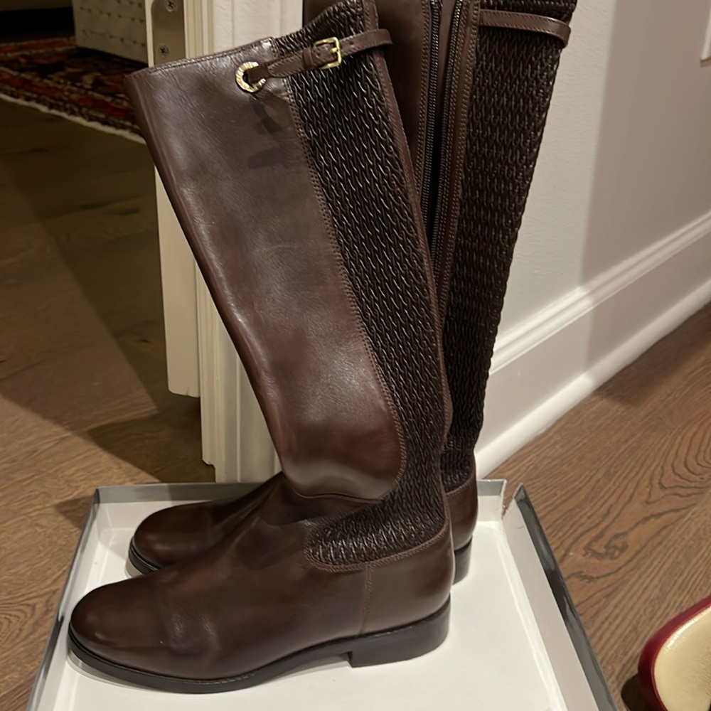 Cole Haan Dark Brown Over the Knee Boots